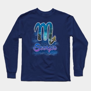 Scorpio Zodiac sign Long Sleeve T-Shirt